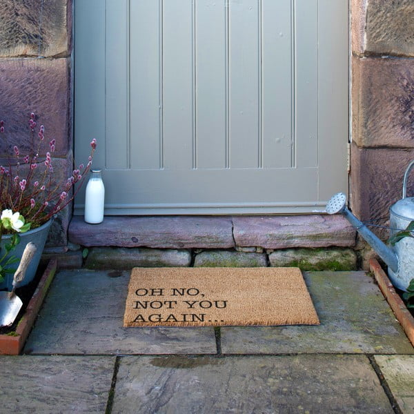 Wycieraczka z włókna kokosowego 40x60 cm Oh No Not You Again – Artsy Doormats-image-3