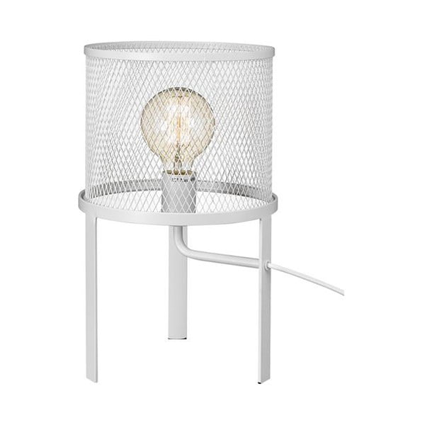 Lampa
  stołowa Markslöjd Grid, biała