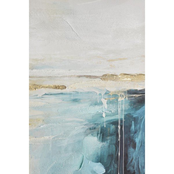 Obraz drukowany/z ręcznie malowanymi elementami na płótnie 60x60 cm Crown – Bizzotto-image-2