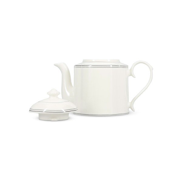 Biały dzbanek do herbaty new bone china 1,3 l Odette – S|P Collection-image-3