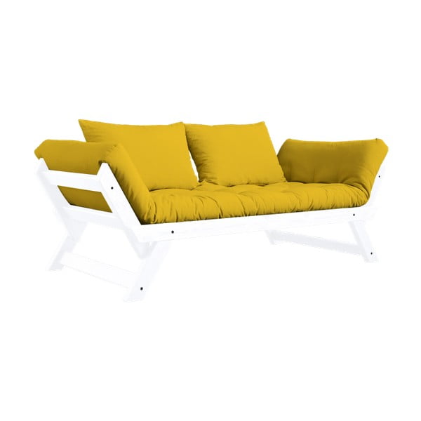 Sofa wielofunkcyjna Karup Bebop White/Amarillo-image-4