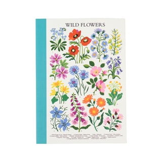 Notes 60 stron w formacie A6 Wild Flowers – Rex London