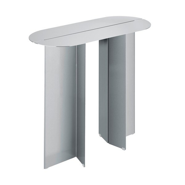 Konsola ze stali nierdzewnej w kolorze matowego srebra 35x80 cm Oru – Blomus-image-4