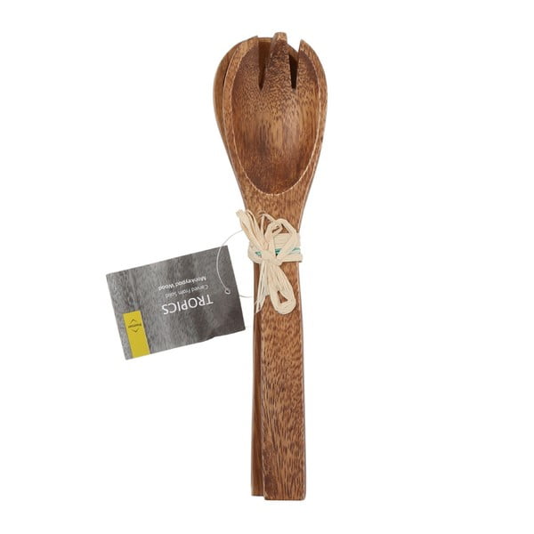 Sztućce do sałaty z drewna akacjowego Premier Housewares Socorro-image-2