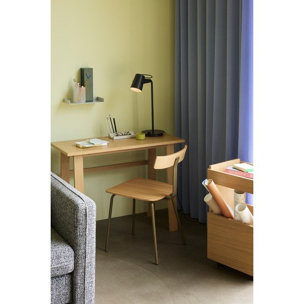 Jasnoszara metalowa półka 30 cm Sheets – Hübsch-image-2