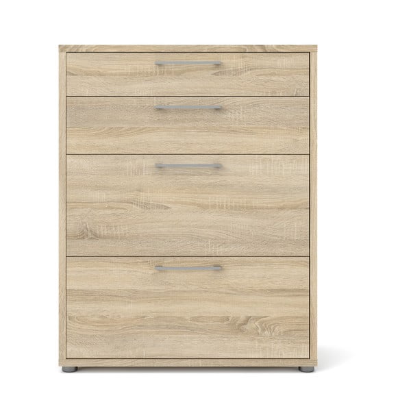 Regał modułowy w dekorze dębu 89x113 cm Prima – Tvilum-image-3