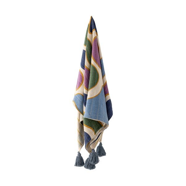 Koc z mieszanki bawełny 130x160 cm Salacia – Bloomingville-image-2