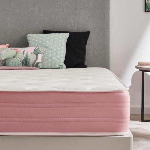 Dwustronny materac Moonia Pink Cloud Max, 140x200 cm-image-3