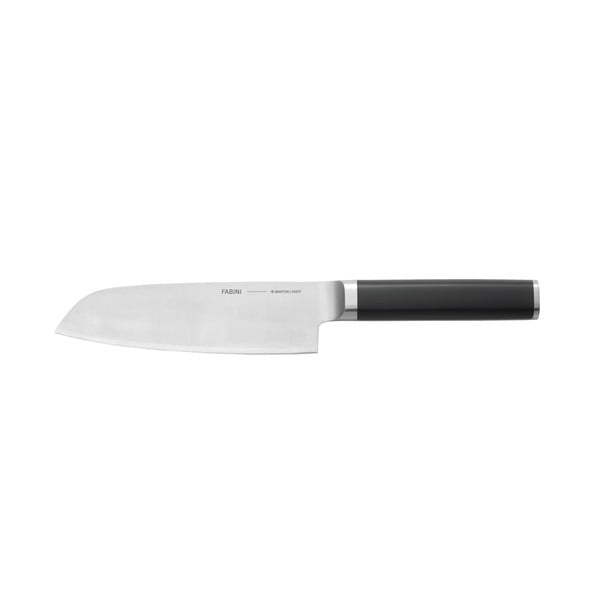 Nóż typu santoku ze stali nierdzewnej Trino – FABINI-image-3