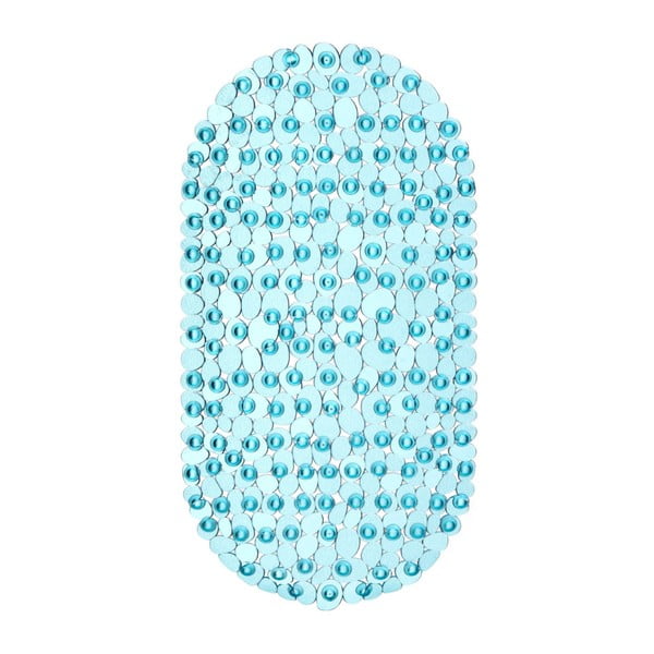 Niebieska mata łazienkowa Premier Housewares Pebble, dł. 69 cm