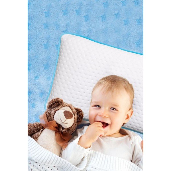 Poduszka ortopedyczna wypełniona pianką pamięciową 30x45 cm – Mila Home-image-1