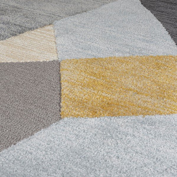 Szaro-żółty dywan Flair Rugs Icon, 120x170 cm-image-2