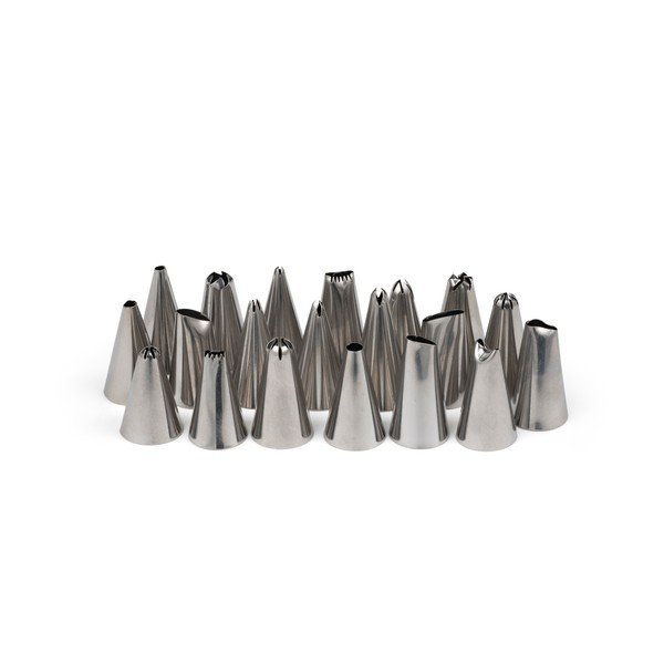 Cukierniczy zestaw do zdobienia liczba końcówek 24 szt. – Blomsterbergs