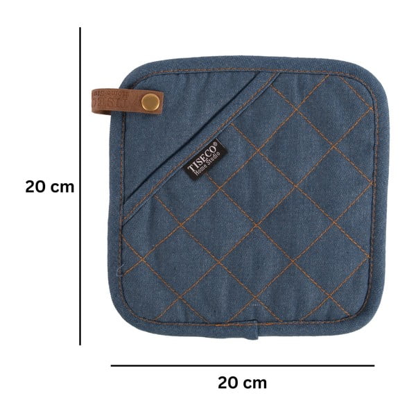 Rękawice kuchenne zestaw 2 szt. Indigo – Tiseco Home Studio-image-3