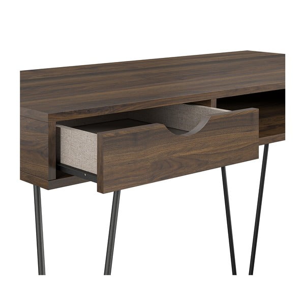 Biurko w dekorze orzecha 49x104 cm Concord – Novogratz-image-4