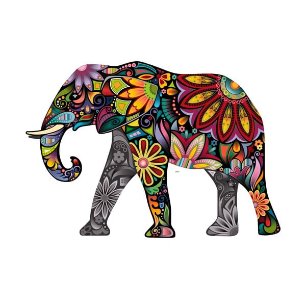 Naklejka Ambiance India Alephant-image-2