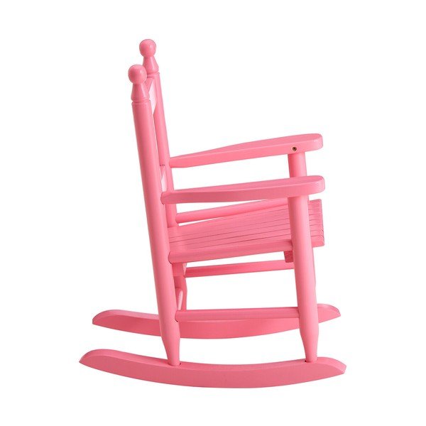 Różowe krzesło dziecięce z litego drewna topolowego – Premier Housewares-image-4