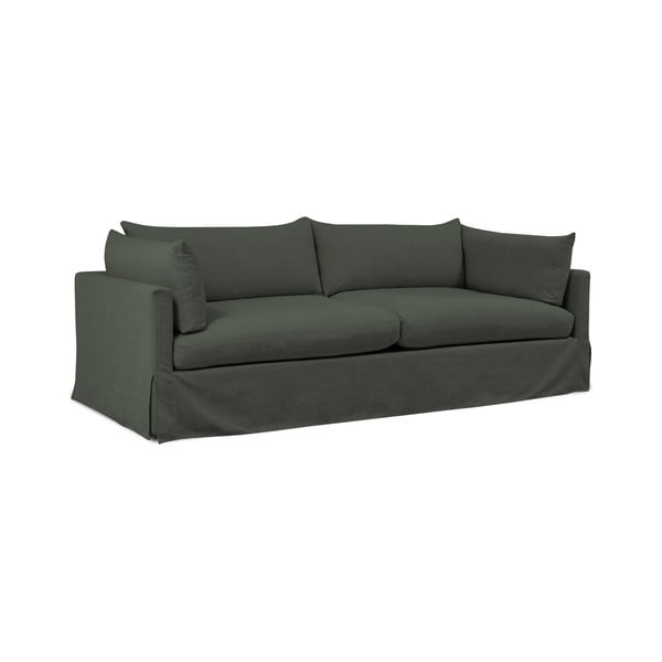 Ciemnozielona sofa 244 cm Horn – Scandic-image-2