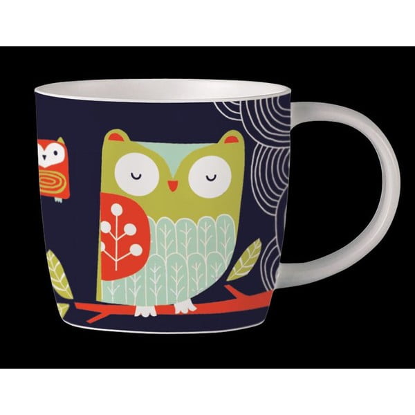 Kubek z angielskiej porcelany Folkland Barn Owl