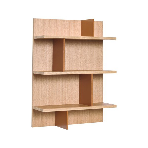 Wielopoziomowa półka w dekorze dębu w naturalnym kolorze 60 cm Stand – Hübsch