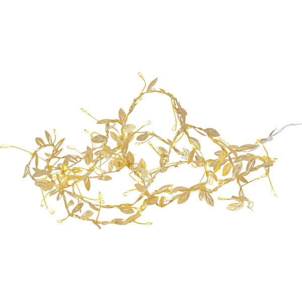 Dekoracja świetlna w kolorze złota ze świątecznym motywem Winny – Star Trading