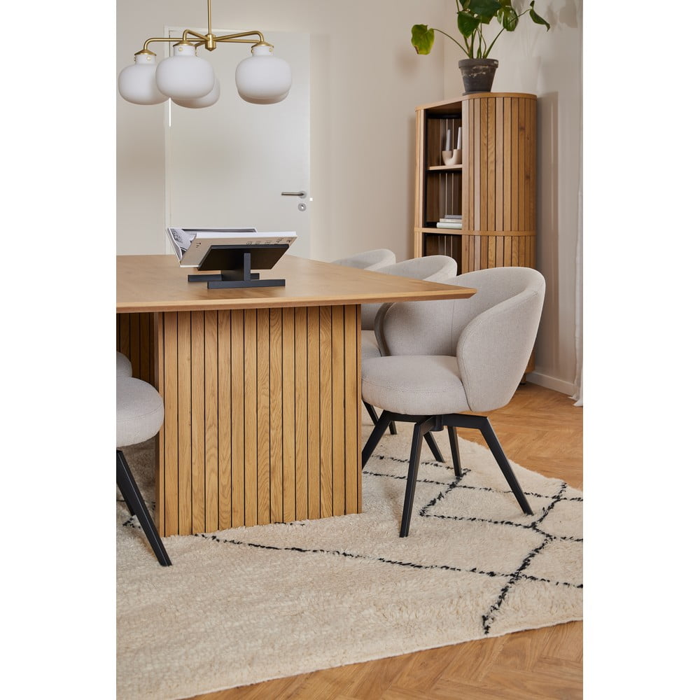 Stół z blatem w dekorze dębu 100x210 cm Colima – Actona (zdjęcie 4)