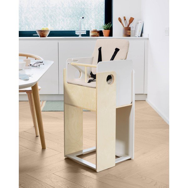 Beżowa wkładka do krzesełka do karmienia Nuun – Kave Home-image-1