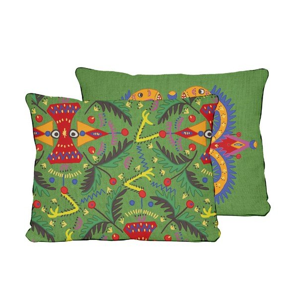 Dwustronna poszewka na poduszkę Madre Selva Tamarindo, 50x35 cm-image-1