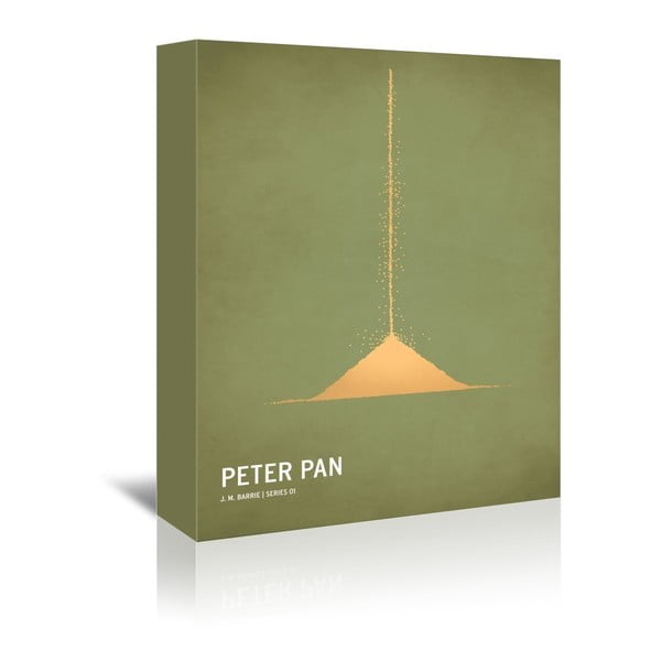 Obraz na płótnie Peter Pan With Text