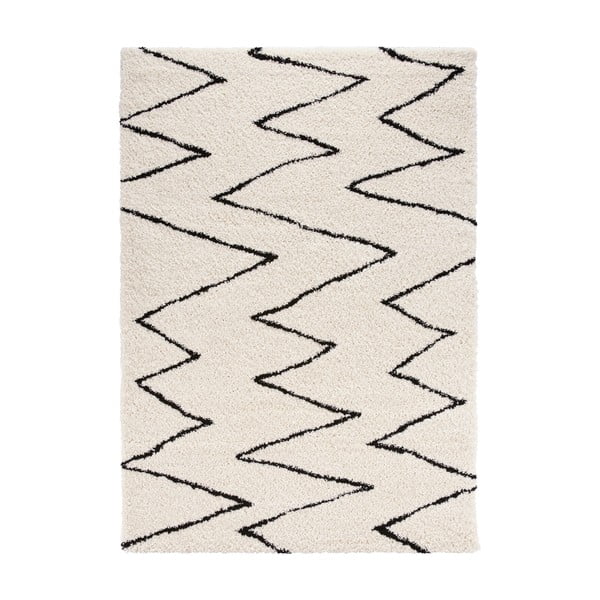 Beżowo-czarny dywan Mint Rugs Jara, 160x230 cm