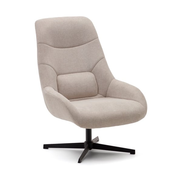 Beżowy fotel Celida – Kave Home