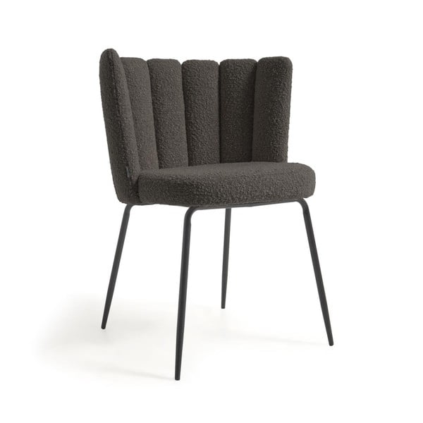 Czarne krzesła zestaw 2 szt. Aniela – Kave Home