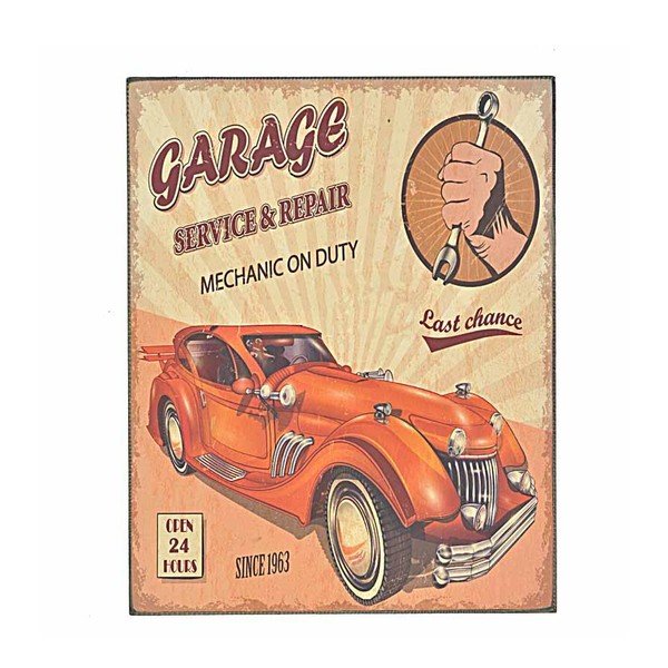 Tablica ścienna Garage 2, 24x30 cm