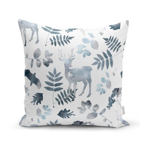 Zestaw 4 świątecznych poszewek na poduszki i bieżnika Minimalist Cushion Covers Christmas Forest-image-4