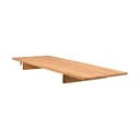 Dodatkowy blat do stołu z litego drewna dębowego 120x45 cm Filippa – Rowico