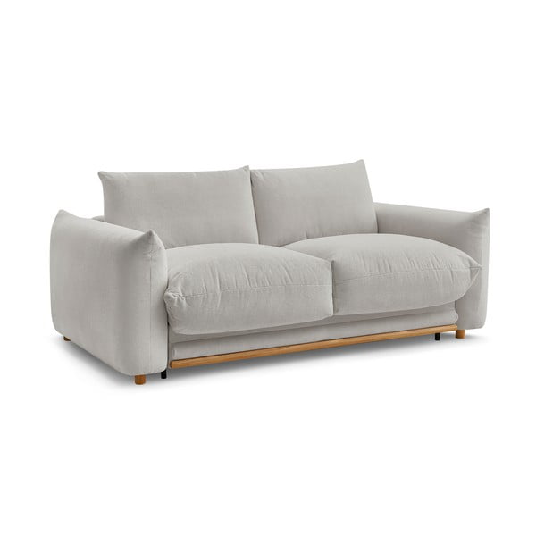 Jasnoszara rozkładana sofa 214 cm Ernest – Bobochic Paris-image-3