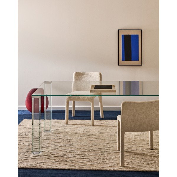 Szklany stół 100x200 cm Adularia – Kave Home-image-1