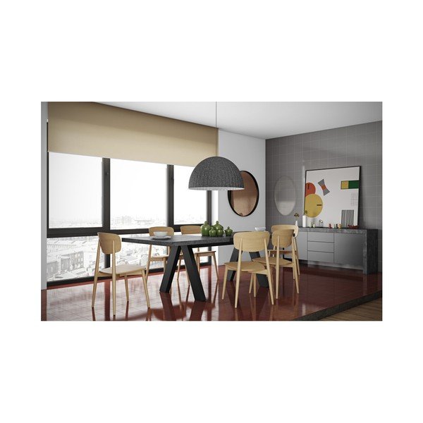 Szary rozkładany stół do jadalni TemaHome Apex-image-4