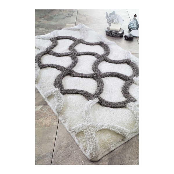 Dywanik łazienkowy Hermos Grey, 60x100 cm