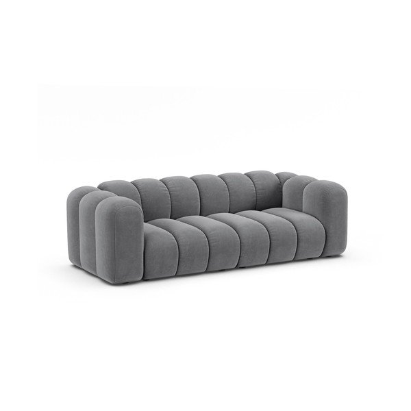 Jasnoszara sofa 228 cm Lupine – Micadoni Home-image-1