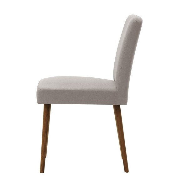 Szarobrązowe krzesło z ciemnobrązowymi nogami Ted Lapidus Maison Fragrance-image-2