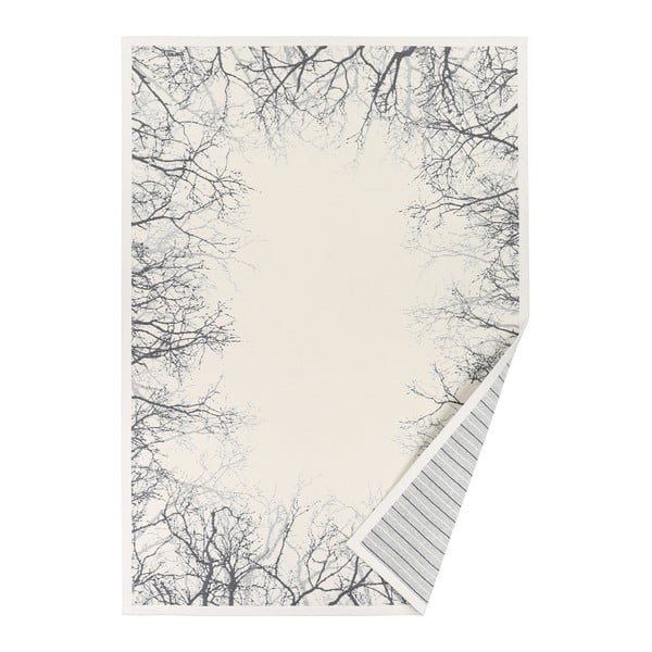 Biały dywan dwustronny Narma Puise White, 80x250 cm