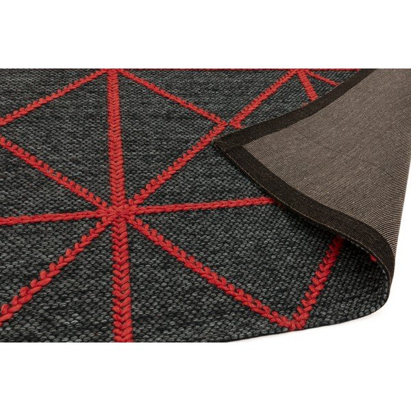 Czarno-czerwony dywan Asiatic Carpets Prism, 160x230 cm-image-1