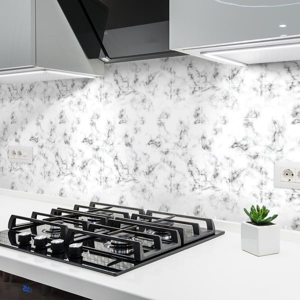 Zestaw naklejek na kafelki 24 szt. 10x10 cm Marble – Ambiance-image-1