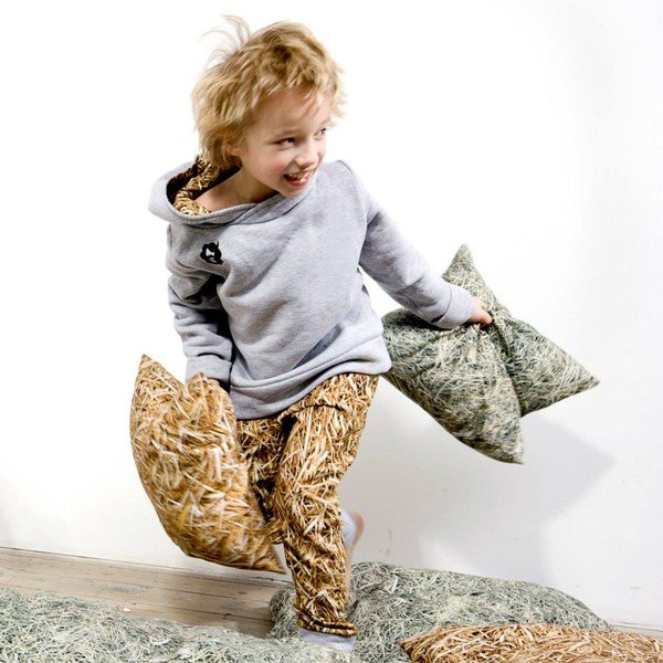 Poduszka z domieszką bawełny i wypełnieniem z gryki Foonka Siano, 50x30 cm-image-3