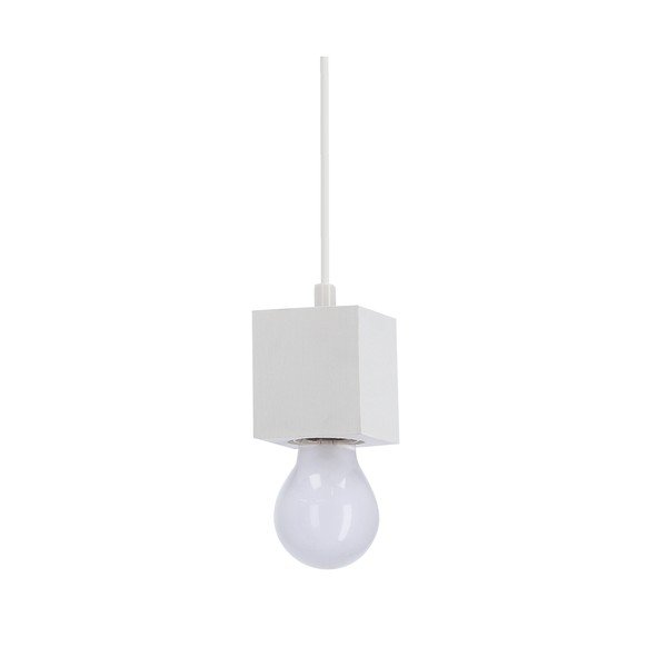 Biała lampa wisząca Cubick – Candellux Lighting-image-4