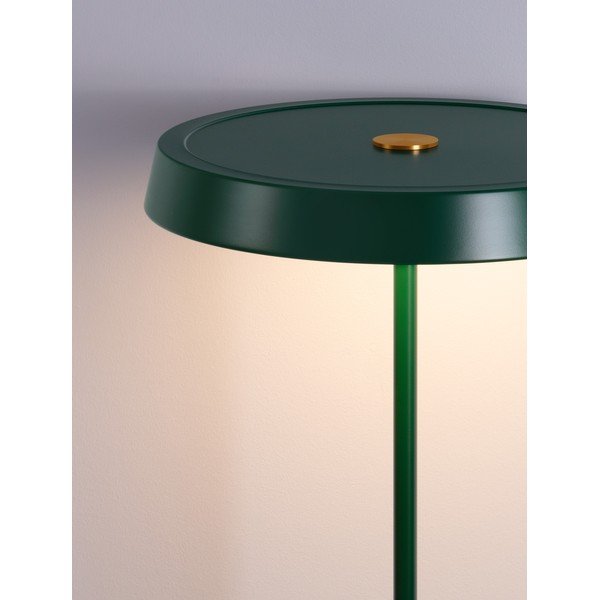 Zielona metalowa lampa stojąca LED (wysokość 136 cm) Vetro – Nova Luce-image-2