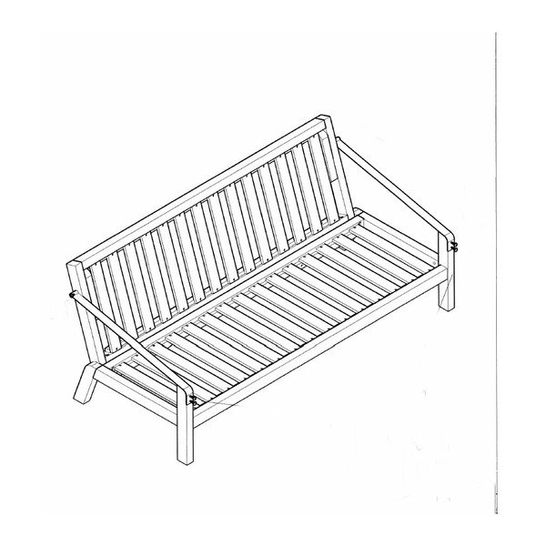 Sofa rozkładana Karup Poetry Cool Gray/Celeste/Gris-image-3