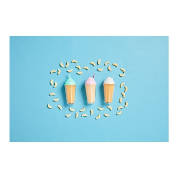 Różowy kubek z podwójna ścianką Sunnylife Ice Cream, 470 ml-image-2