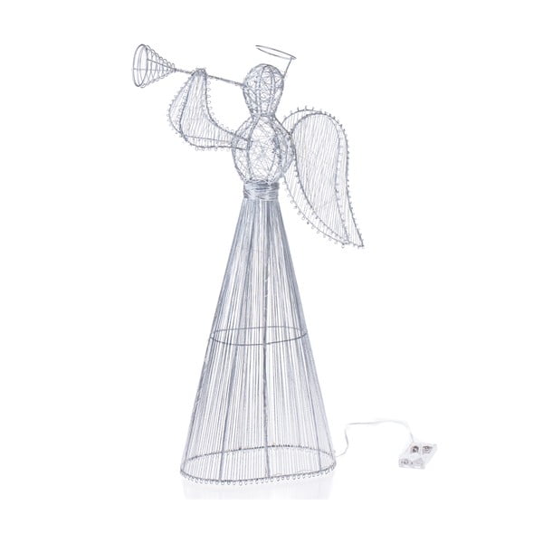 Biała dekoracja świetlna na baterie Angel – Dakls